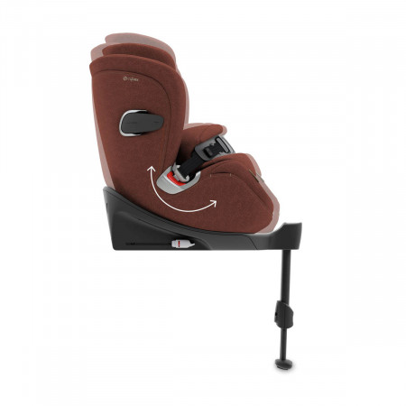 Cybex Anoris T i-size silla de coche para bebés de 76-115 cm con airbag ofrece una posición para que tu bebé viaje dormido.