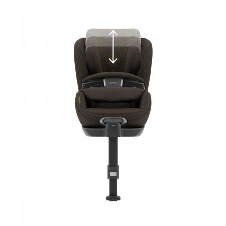 Cybex Anoris T i-size silla de coche para bebés de 76-115 cm con airbag crece con tu bebé.