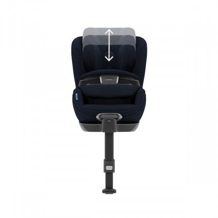 Cybex Anoris T i-size silla de coche para bebés de 76-115 cm con airbag crece con tu bebé.