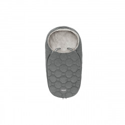 Saco capazo de invierno Inglesina para bebés recién nacidos en color stone grey.