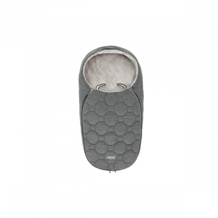 Saco capazo de invierno Inglesina para bebés recién nacidos en color stone grey.