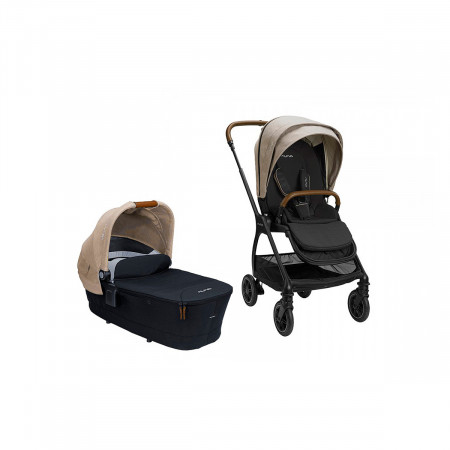 Duo cochecito Triv de Nuna en color timber.