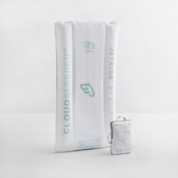 Cama hinchable infantil CloudSleeper de Stokke para niños pequeños y mayores de tres años.