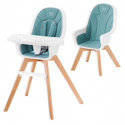 Trona Tixi 2 en 1 de Kinderkraft en color gris. 2