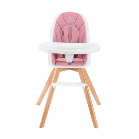 Trona Tixi 2 en 1 de Kinderkraft, cuenta con una bandeja doble muy amplia y ajustable.