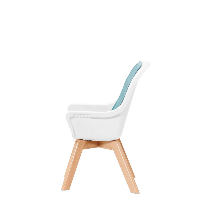 Trona Tixi 2 en 1 de Kinderkraft, la trona que crece con tu hij@, convirtiéndose con el tiempo en una silla para un niñ@ mayor.