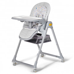 Trona y hamaca Lastree 2 en 1 de Kinderkraft en color grey.