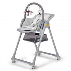 Trona y hamaca Lastree 2 en 1 de Kinderkraft en color grey. 2