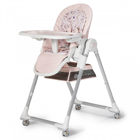 Trona y hamaca Lastree 2 en 1 de Kinderkraft en color pink.