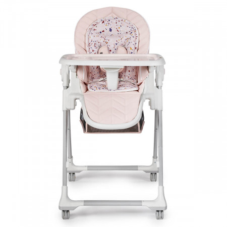 Trona y hamaca Lastree 2 en 1 de Kinderkraft, con asiento amplio y suave con un inserto y cinturones de 5 puntos.