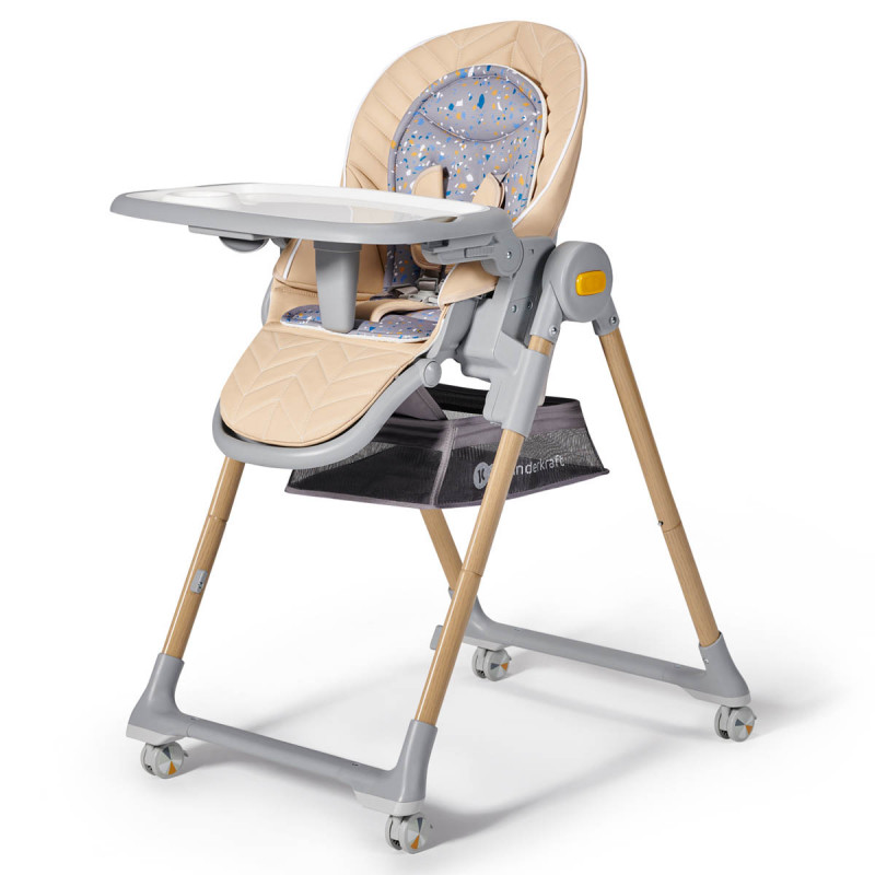 Trona y hamaca Lastree 2 en 1 de Kinderkraft en color wood.