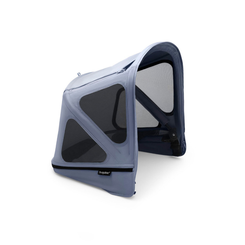 Capota ventilada 2022 Donkey Bugaboo en color azul costero.