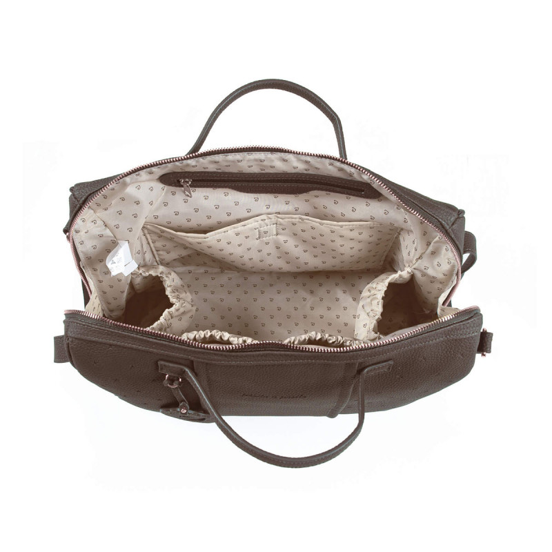 Bolso de paseo London de Pasito a Pasito, forro interior con bolsillos y un bolsillo interior plastificado para la ropa mojada.