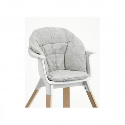Cojín trona Clikk de Stokke, en color nordic grey. 2