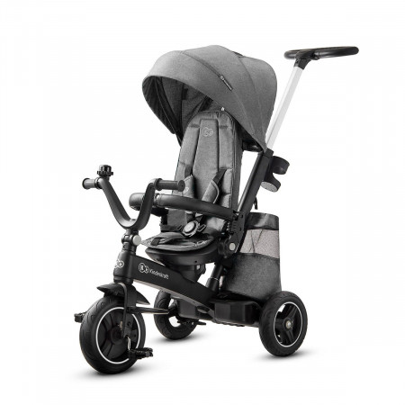 kinderkraft easytwist triciclo 5 en 1 gris