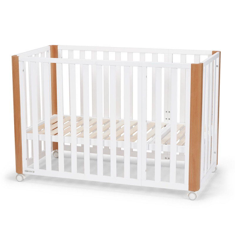Minicuna Koya 4 en 1 de Kinderkraft, puede convertirse en cama para niño grande, 120 x 60 cm.