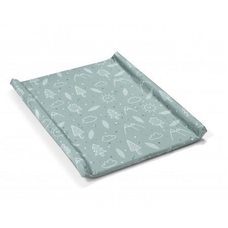 Funda cambiador Doco Sleeping de Cotinfant, tejido natura verde agua.