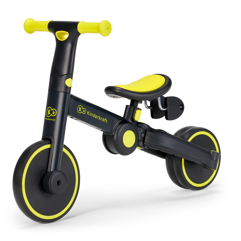 Bicicleta 4TRIKE 3 en 1 de Kinderkraft. El cambio de funciones es muy fácil y no requiere herramientas.