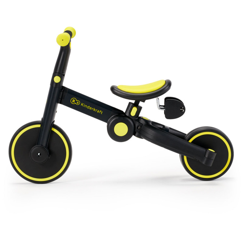 Bicicleta 4TRIKE 3 en 1 de Kinderkraft, minibicicleta de equilibrio en un par de segundos.