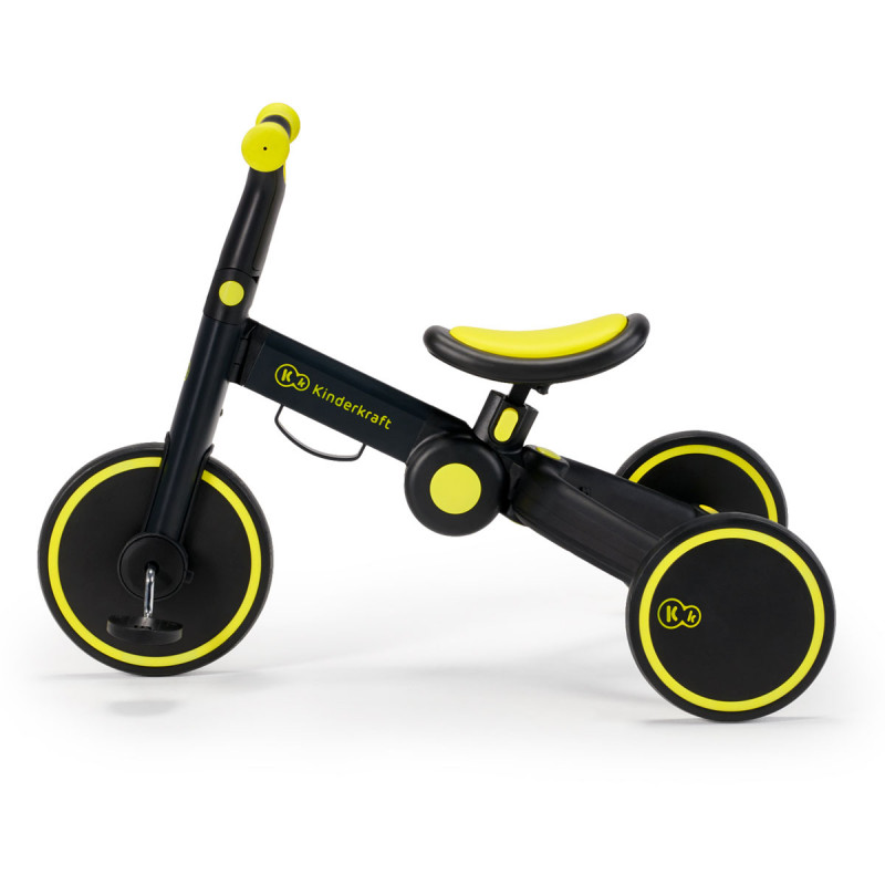Triciclo 4TRIKE 3 en 1 de Kinderkraft, el asiento es suave, ergonómico y está perfilado.