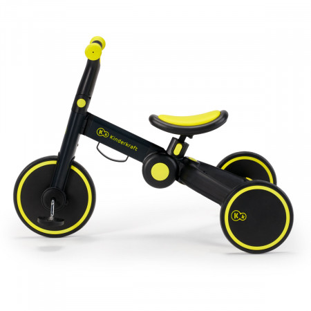 Triciclo 4TRIKE 3 en 1 de Kinderkraft, el asiento es suave, ergonómico y está perfilado.