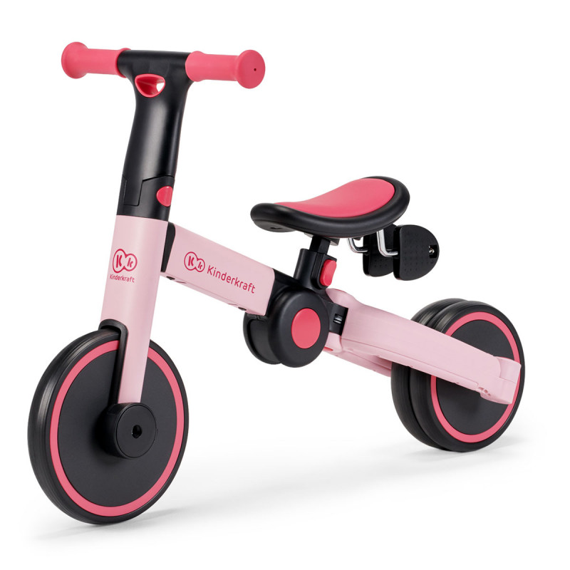 Bicicleta 4TRIKE 3 en 1 de Kinderkraft. El cambio de funciones es muy fácil y no requiere herramientas.