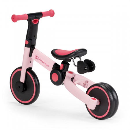Triciclo 4TRIKE 3 en 1 de Kinderkraft, puede convertirse en una bicicleta de equilibrio.
