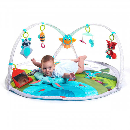 Alfombra de juego Meadow Days Dynamic Gymini de Tiny Love, multicolor.