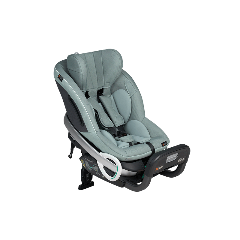 Silla de coche Besafe Stretch en color sea green melange.