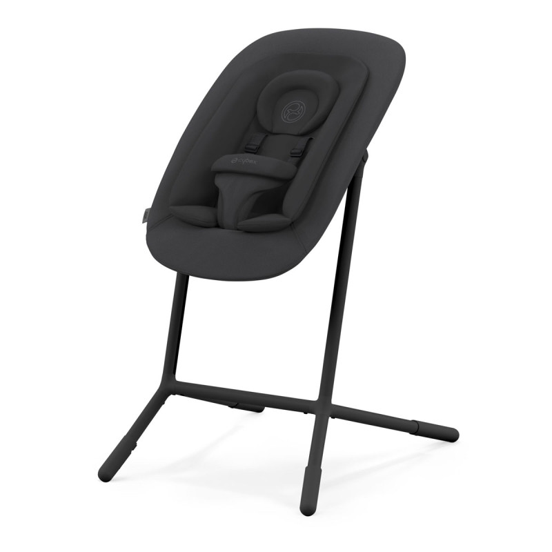 Trona Lemo 4 en 1 de Cybex, incluye una hamaca Lemo Bouncer para recién nacidos.