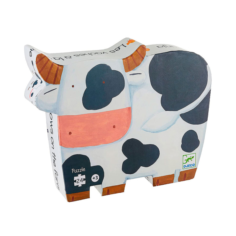 Puzzle silueta Las vacas de Djeco.