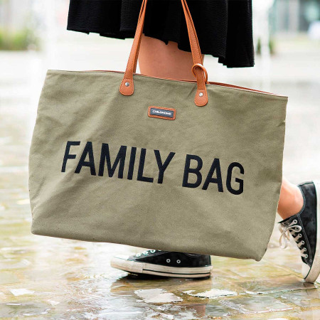 Bolso Family Bag de Childhome, fácil de limpiar y resiste al agua.
