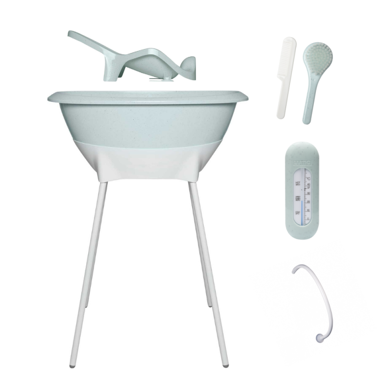 Menta Moteado/patas White