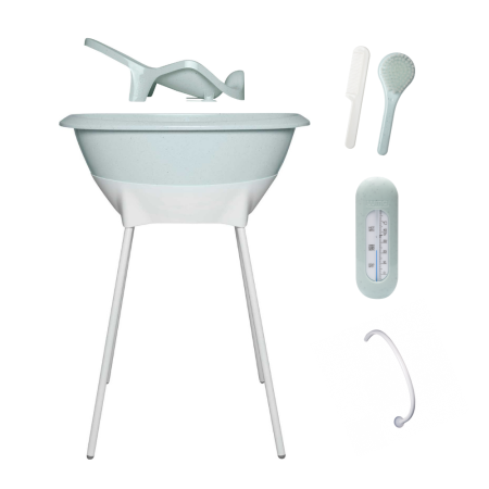 Menta Moteado/patas White
