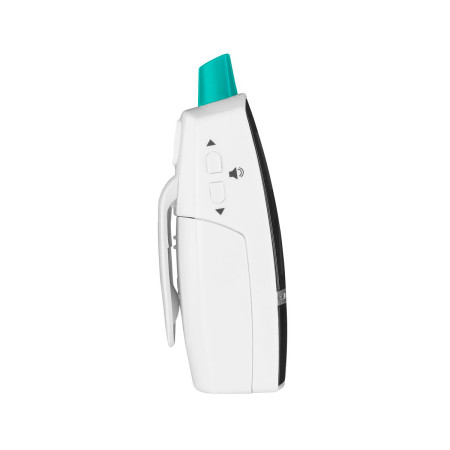 Babymoov vigilabebés baby phone premium care, botones del lado izquierdo.