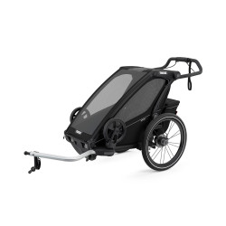 Remolque doble Chariot Sport de Thule en color spectra yellow. 2