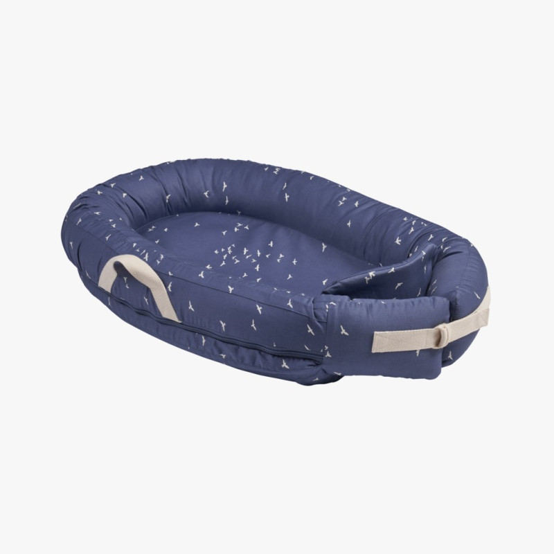 nido de colecho baby nest premium de voksi en color poppy blue