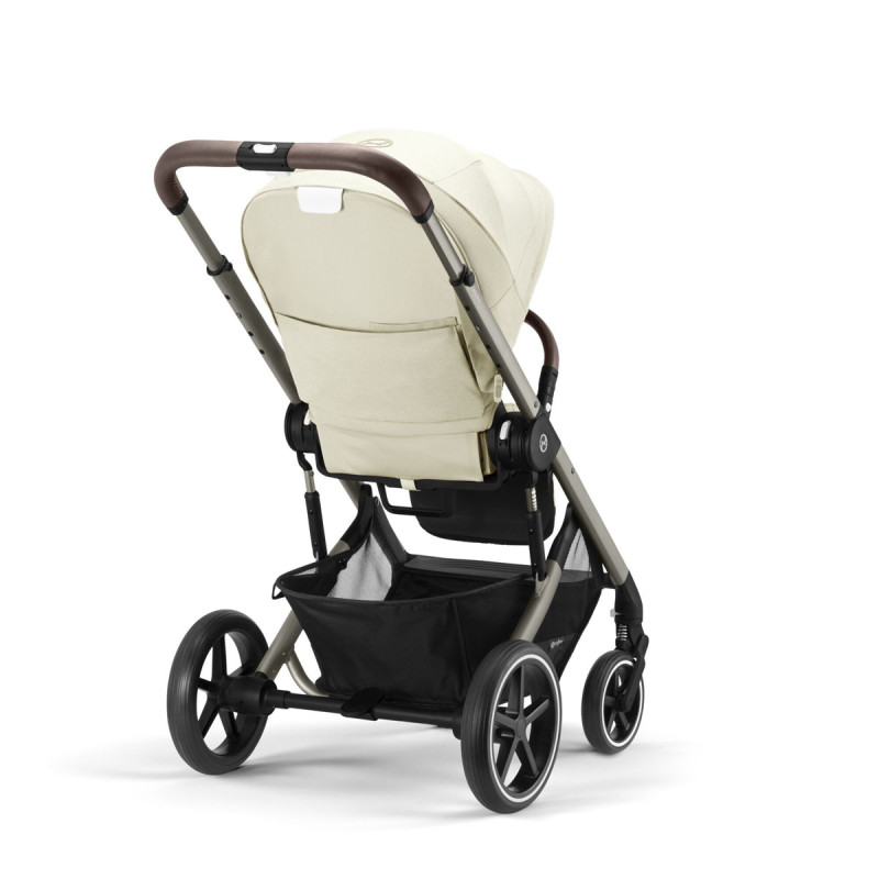 Silla de paseo Cybex Balios S Lux 2023, manillar ajustable en altura y cesta espaciosa (hasta 10 kg de carga).
