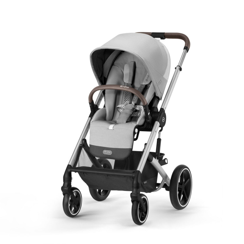 Silla de paseo Cybex Balios S Lux 2023 en color lava grey.