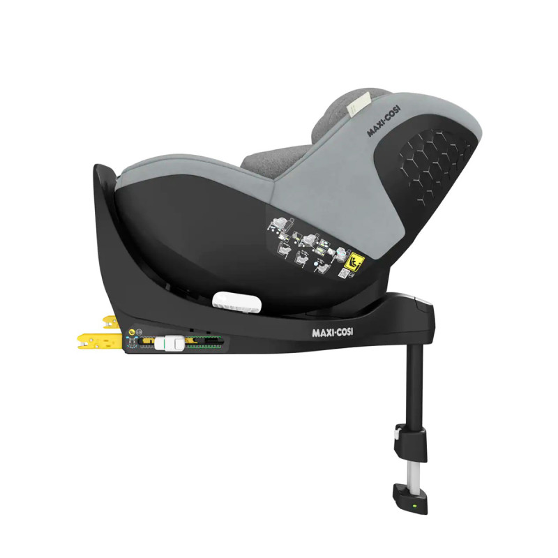 Mica PRO ECO i-Size de Maxi cosi, con sistema de rotación 360º, integrado e inteligente, gira fácilmente con una sola mano.