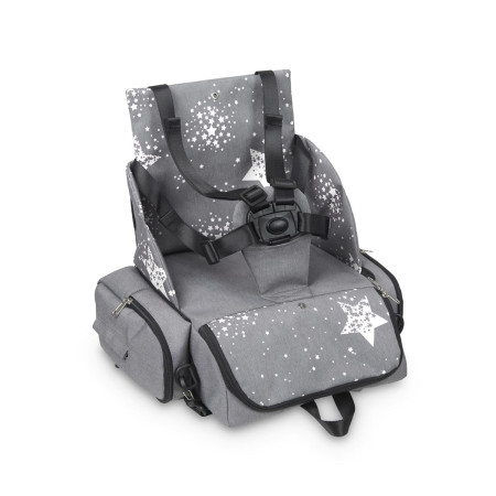 Mochila elevador Booster Stars de MS en su versión trona portátil.