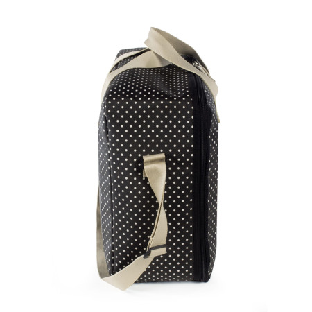 Maleta de la Colección Emily de Walking Mum, incluye una correa larga para llevar colgada en el hombro y asas cortas de mano.