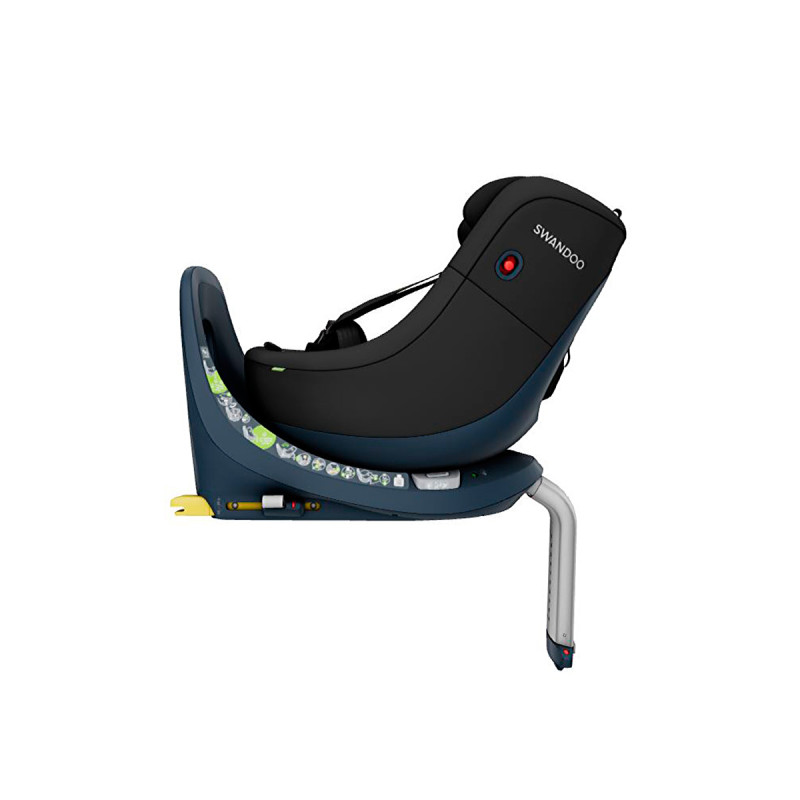 Silla de coche giratorio 360º, Marie 3 i-Size de Swandoo, color chia black.