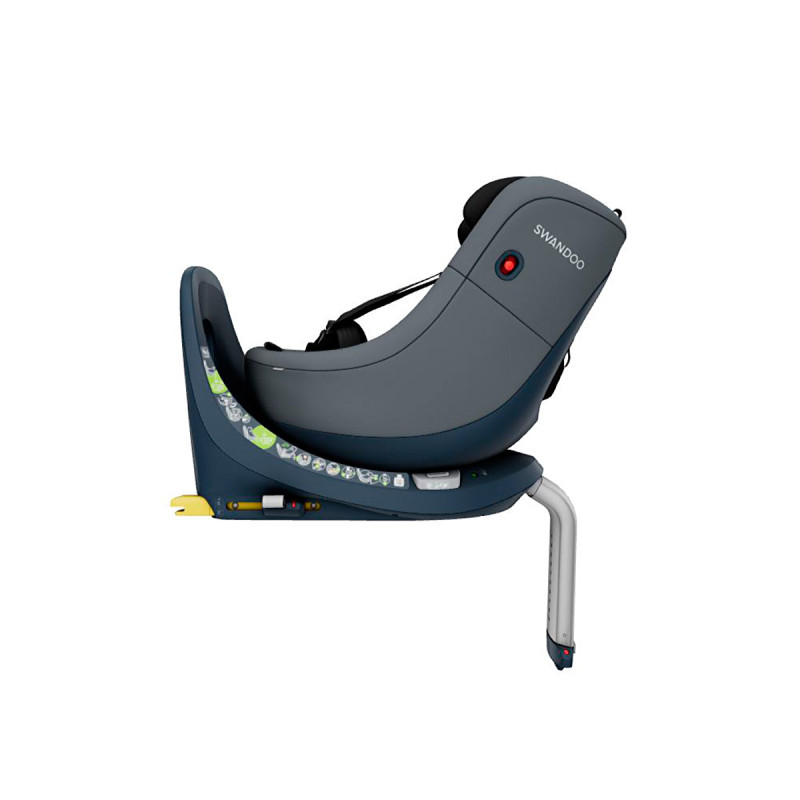 Silla de coche giratorio 360º, Marie 3 i-Size de Swandoo, color sesame grey.