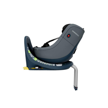 Silla de coche giratorio 360º, Marie 3 i-Size de Swandoo, color sesame grey.