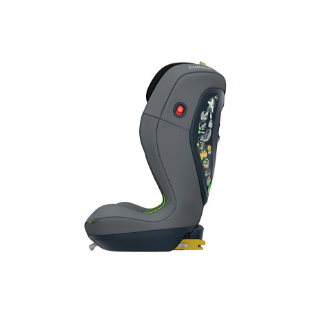 Silla de coche para niños, Charlie i-Size de Swandoo, con guías para su correcta estación del cinturón de seguridad.