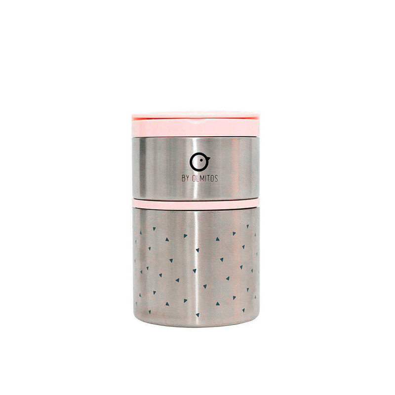 Termo para sólidos de Olmitos en color Triangles pink.