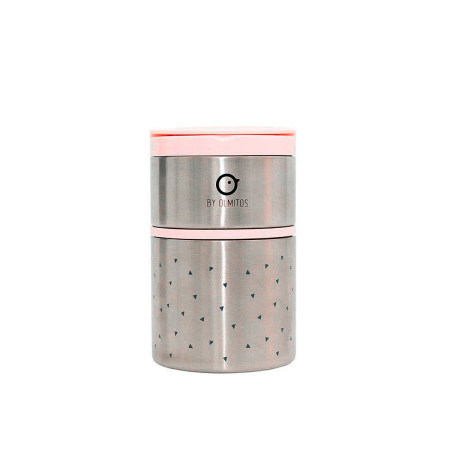 Termo para sólidos de Olmitos en color Triangles pink.