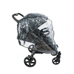 niu vent twin plástico de lluvia silla gemelar