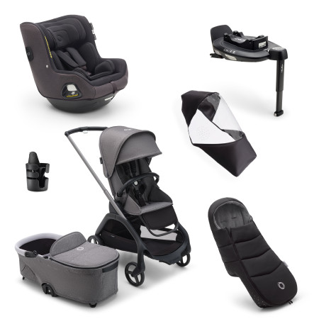 Bugaboo pack dragonfly completo recién nacido invierno